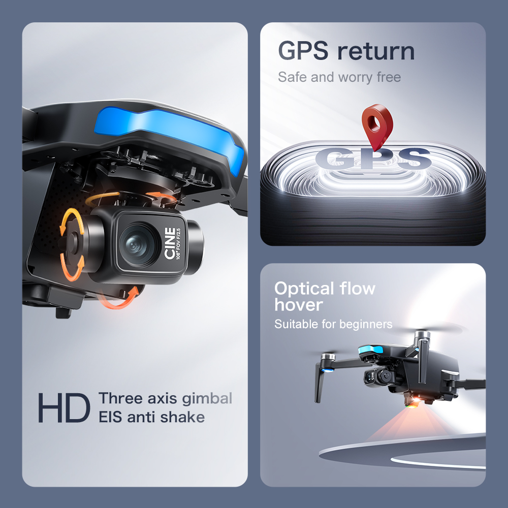 Original S-X1 GPS Drone 8KHD p - đánh giá và giá Drone Photogrammetry